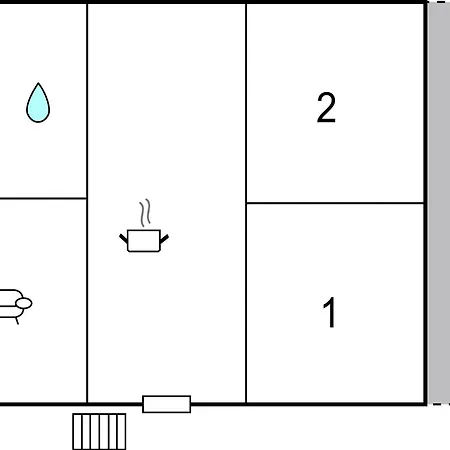 2 Bedroom Cozy In Apartament *